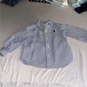 Ralph Lauren Kids Striped Button-Down Shirt